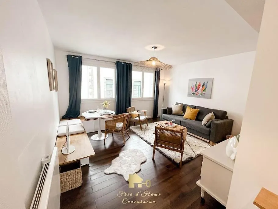 Studio Ty Loulou, Coeur De Ville Concarneau Appartement